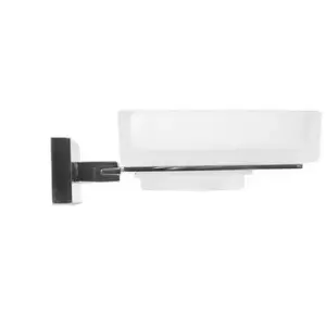 Bemeta - Maison De La Tendance Porte-savon en verre PLAZA 13x10x4,5 cm pas cher