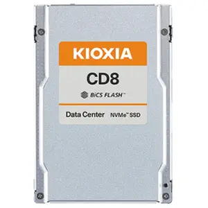 Comparateur de prix : Kioxia CD8-V 2.5" 1,6 To PCI Express 4.0 NVMe BiCS FLASH TLC KCD8XVUG1T60