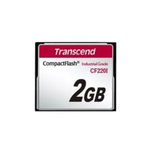 Transcend CF220I Industrial Temp - Carte mémoire flash - 2 Go - CompactFlashVendu parfnac