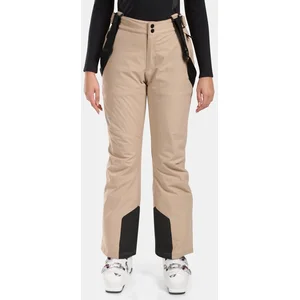 Kilpi Pantalon de ski pour femme ELARE beige 34 pas cher