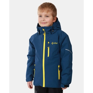 Kilpi Veste de ski pour garçon FERDEN bleu foncé 110 pas cher