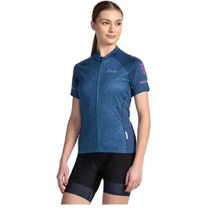 Kilpi Maillot de cyclisme pour femme MOATE bleu foncé 34