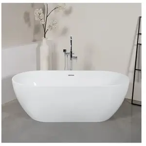 PREMIUM 200 Baignoire ovale en îlot L : 169 l : 80 H : 56,5 cm, PR1274...Vendu parreuter