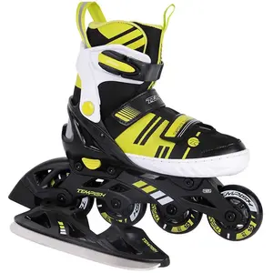 Comparateur de prix : Tempish Patins à Glace Et Rollers En Ligne Pour Enfants Misty Duo