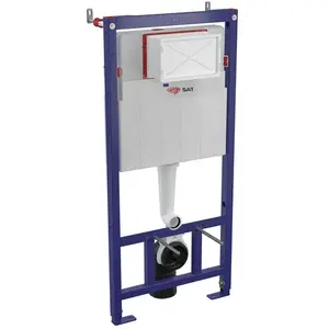 Swiss Aqua Technologies Ensemble bâti-support + réservoir pour WC susp...Vendu parcdiscount
