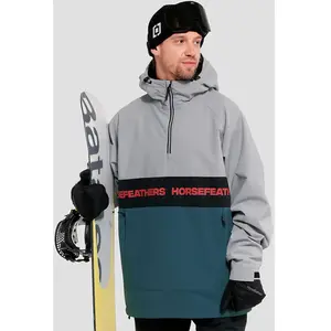 Horsefeathers Gordie Anorak gris L pas cher