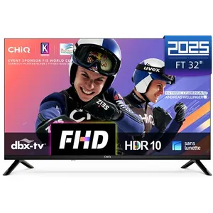 CHiQ LF32FT Téléviseur 32" (81 cm), Full HD, HDR10, Google TV OS, Audi... pas cher