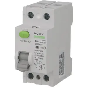 Comparateur de prix : Interrupteur Différentiel 2P 40A / 30mA / type AC Noark 108315