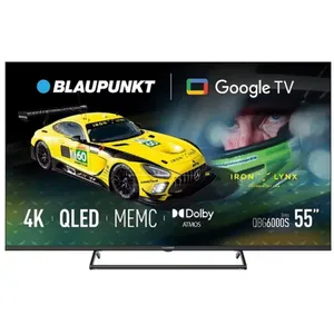 Téléviseur Blaupunkt 55QBG6000S QLED 55" 4K HDR10 Dolby Vision Google ...