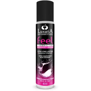 Comparateur de prix : Luxuria Feel Lubrifiant Base Eau Anal 60ml