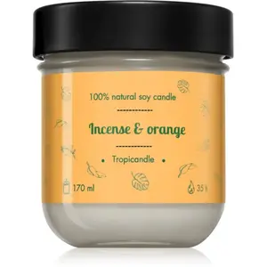 Tropicandle Incense & Orange bougie parfumée 170 ml pas cher