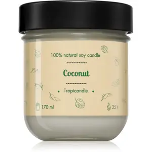 Tropicandle Coconut bougie parfumée 170 ml pas cher