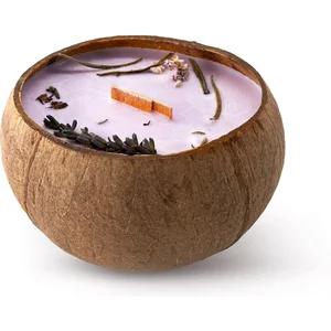 Tropicandle Lavender bougie parfumée avec mèche en bois 350 ml pas cher