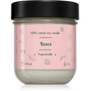 Tropicandle Roses bougie parfumée 170 ml pas cher