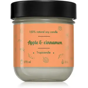 Tropicandle Apple & Cinnamon bougie parfumée 170 ml pas cher