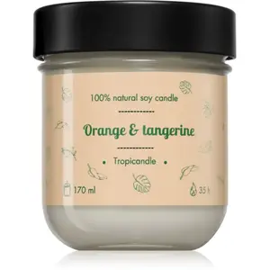 Tropicandle Orange & Tangerine bougie parfumée 170 ml pas cher