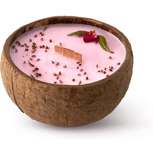 Tropicandle Plum, Rose & Patchouli bougie parfumée avec mèche en bois ... pas cher