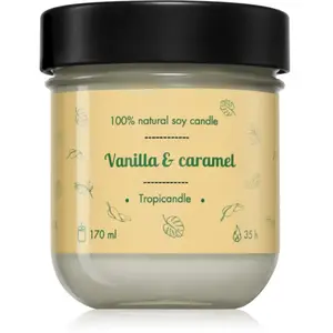 Tropicandle Vanilla & Caramel bougie parfumée 170 ml pas cher