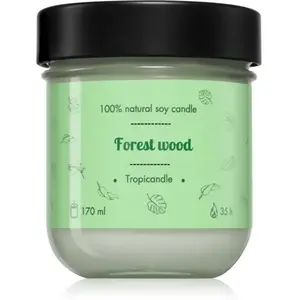 Tropicandle Forest Wood bougie parfumée 170 ml pas cher