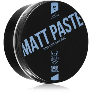 Angry Beards David Backhair pâte coiffante matifiante pour homme 100 g