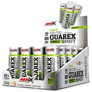 Comparateur de prix : Amix énergie Guarex Energy & Mental 60ml Mojito 20 Unités One Size