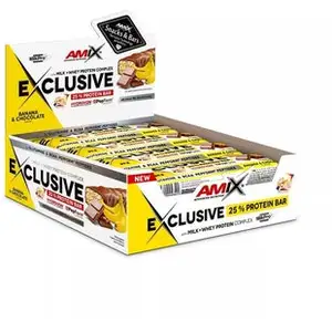 Amix Exclusive Protein Bar Plátano Chocolate 12x85gVendu parbikeinn