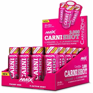 Comparateur de prix : Amix Carnishot 3000 Limón 20x60ml