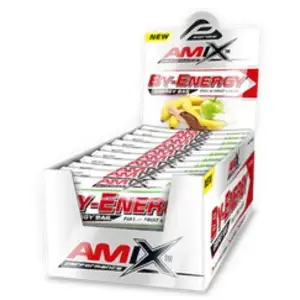 Amix Boîte De Barres énergétiques By-energy Pomme 50g 20 Unités One SizeVendu parbikeinn