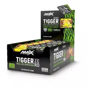 Amix Tigger Zero Protein Bar Vainilla Caramelo 20x60gVendu parbikeinn