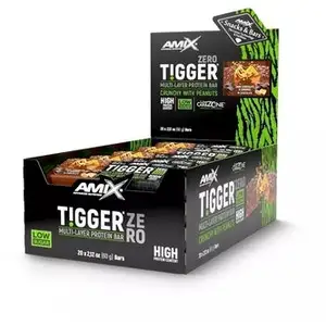 Comparateur de prix : Amix Tigger Zero Protein Bar Chocolate Caramelo 20x60g