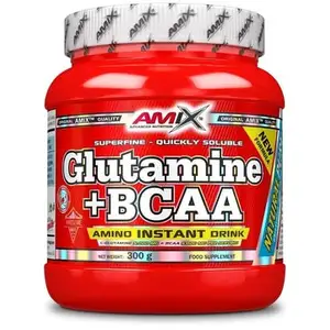 Comparateur de prix : Amix Glutamine Bcaa En Poudre 300g One Size