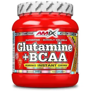 Comparateur de prix : Glutamine +BCAA Amix goût fruits des bois 300 g