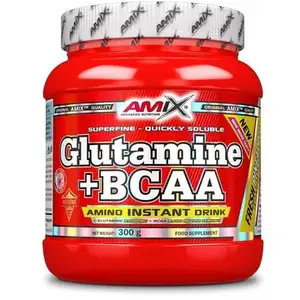 Comparateur de prix : Amix Poudres D´acides Aminés Gutamine/bcaa Ananas 300g One Size
