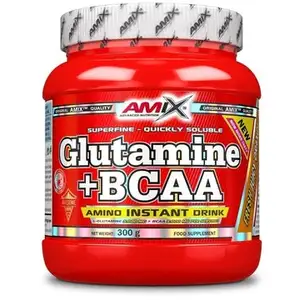 Comparateur de prix : Amix Poudres Gutamine/bcaa 300g Orange One Size