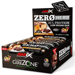 Amix Zero Hero Protein Bar Crema de Cacahuete 15x65gVendu parbikeinn