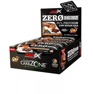 Barre protéinée Amix Zero Hero goût coco chocolat (15x65 g)