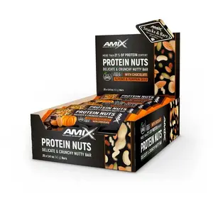 Amix Protein Nuts Bar Almendra Semillas de Calabaza 25x40gVendu parbikeinn
