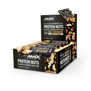 Amix Protein Nuts Bar Anacardo Coco 25x40gVendu parbikeinn