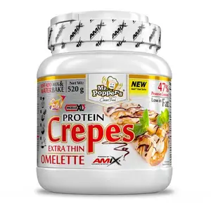 Comparateur de prix : Amix Mr Popper's Protein Crepes Chocolate 520g