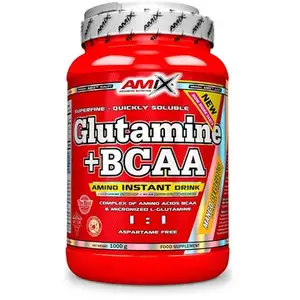 Comparateur de prix : Amix Glutamine En Poudre Bcaa Mango 1000g One Size
