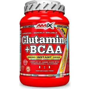 Comparateur de prix : Amix Glutamine En Poudre Bcaa & Citron Lime 1000g One Size