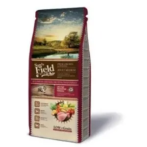 Croquettes Chien Medium Low Grain Sam's Field au poulet et pommes de terre 2,5 kg pas cher