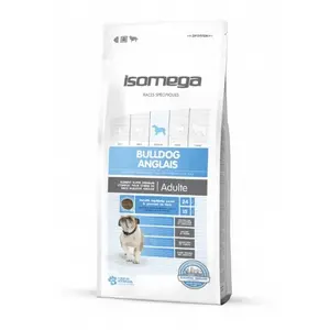 Croquettes Chien - Isomega Bulldog anglais au poulet   12 kg pas cher