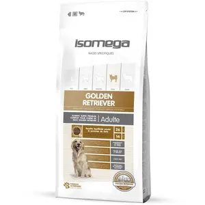 Croquettes Chien   Isomega Adulte Golden Retriever au poulet   12 kg pas cher
