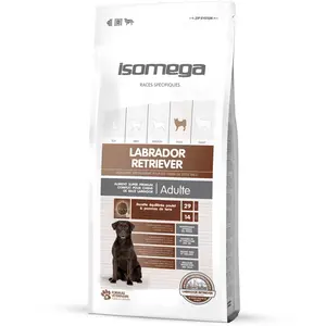 Croquettes Chien Adulte   Labrador Retriever Isomega au poulet   12 kg pas cher