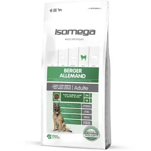 Croquettes Chien Adulte   Berger Allemand Isomega au poulet   12 kg pas cher