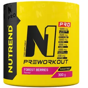 Comparateur de prix : N1 pro pre workout (300g)- PreWorkout-Fruits des Bois-Nutrend
