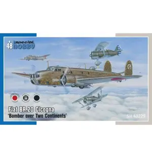 Special Hobby Maquette bombardier :  Fiat Br.20 Cicogna