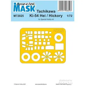 Accessoire MASQUE Tachikawa Ki-54 Hei / Hickory 1/727002025  - Special Hobby Masques de verrières maquettes avions Vendu paramazon