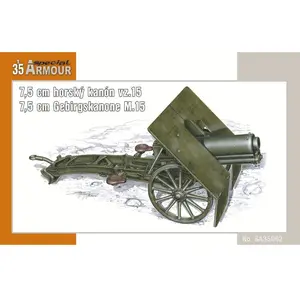Comparateur de prix : Unbekannt 7,5cm Horsky Kanon Vz.15(7,5cm Gebirskan M.15 / 7,5 Cm)- 1:35e -